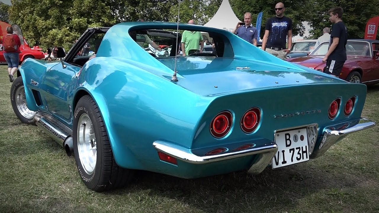 Corvette C3 Stingray V8 Muscle Car Sound