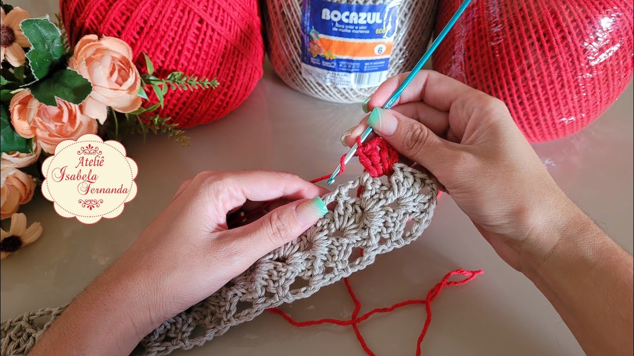 Veja Que Modelo Lindo Fácil Rápido e Econômico Minhas Clientes Estão Amando #Vlogdecrochê