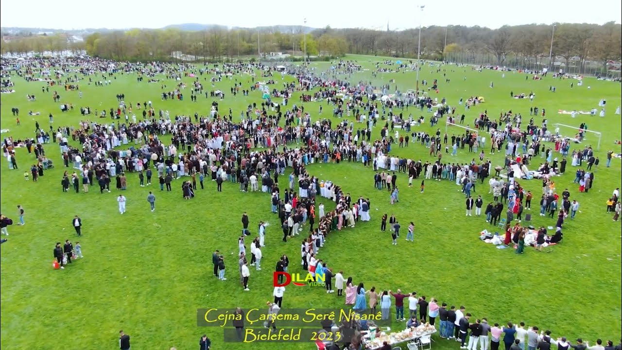 Cejna Çarşema Serê Nîsanê ( Çarşema Sor ) #Êzidiya in Bielefeld  by Dilan Video 2023