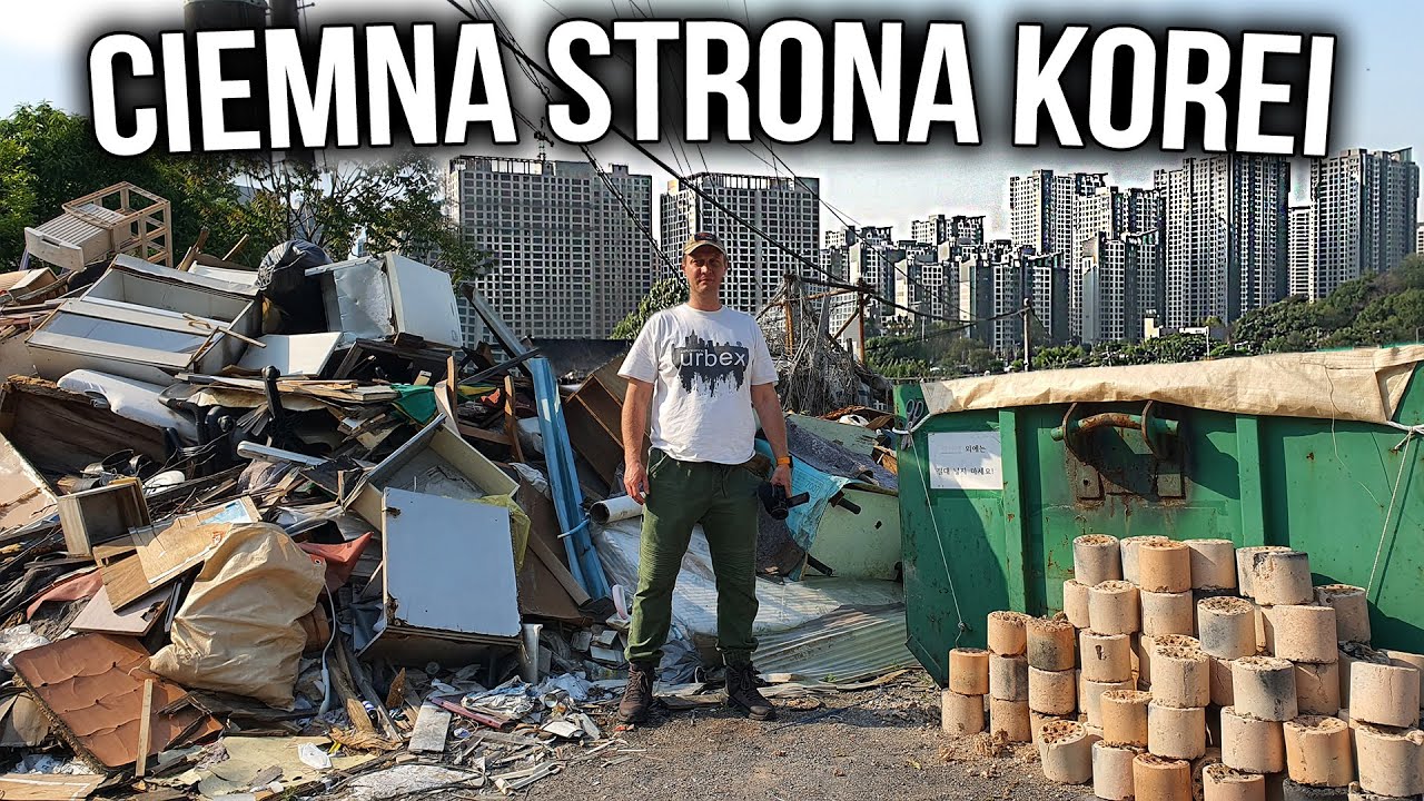 Dzielnica slumsów Guryong Village w Korei Seul
