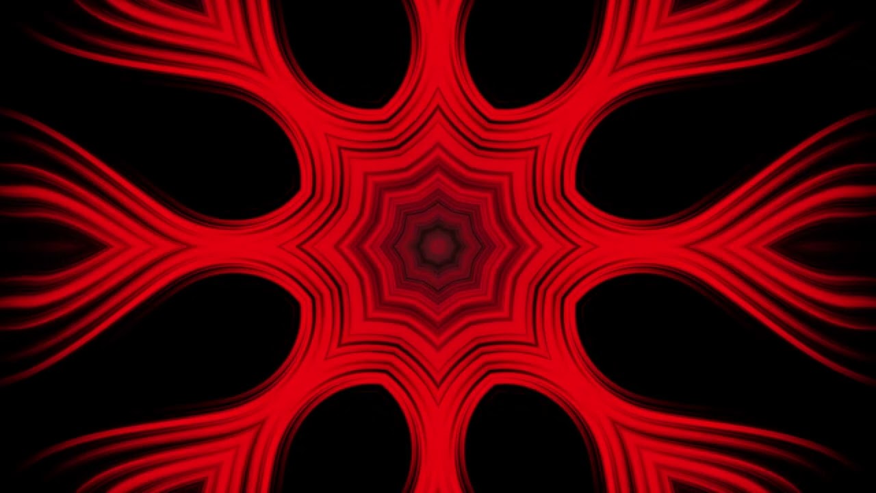 Red Energy Burst | VJ Loop | 4K Abstract Visuals