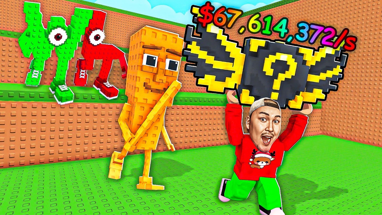 😱Лаки Блоктар Баспалдағы! Ең Қымбат Лаки Блоктан Қандай Брейнрот Шықты? Роблокс