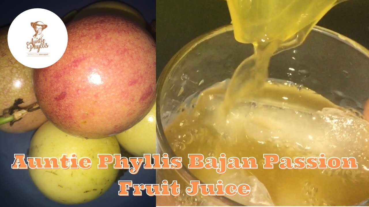 Auntie Phyllis Bajan Passion Fruit Juice