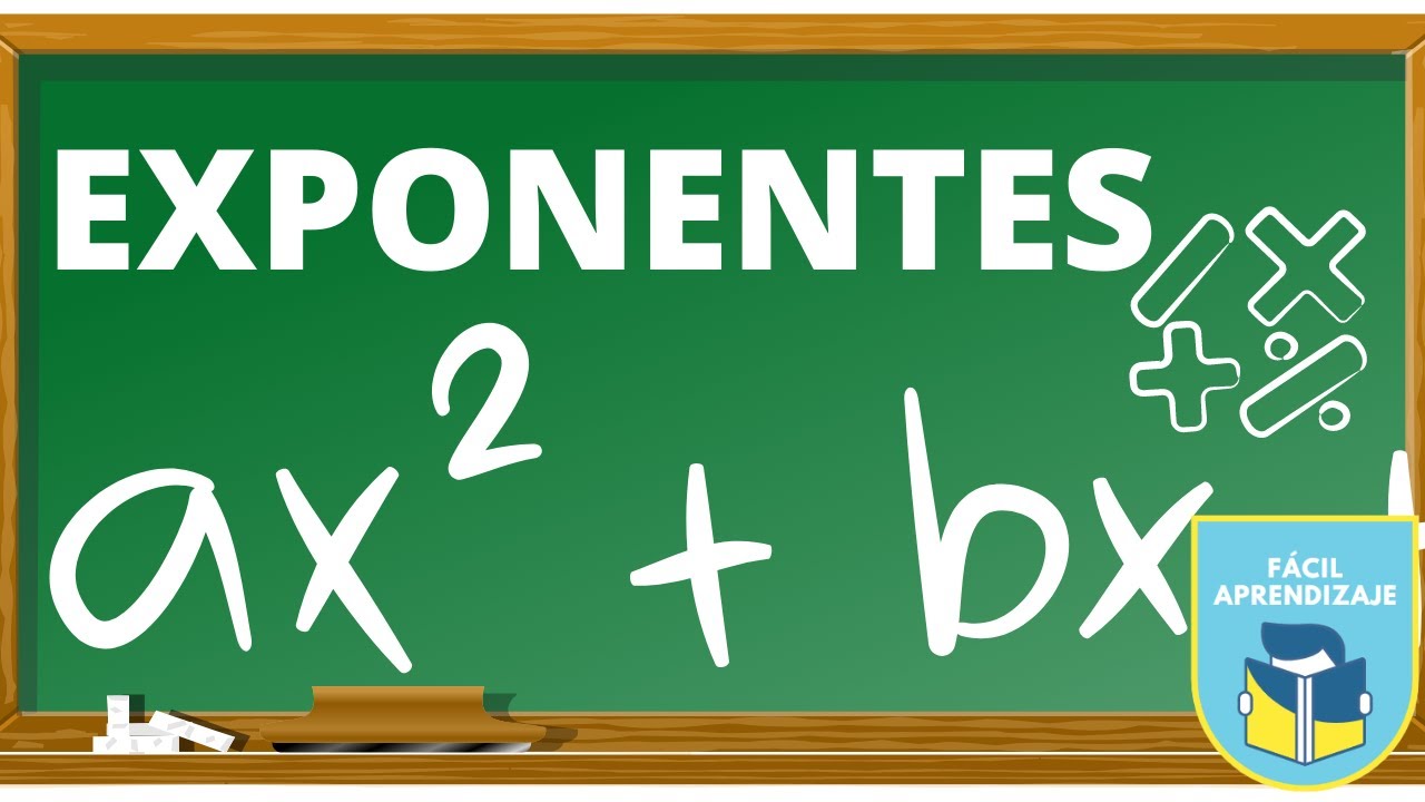 Exponentes / F&aacute;cil Aprendizaje