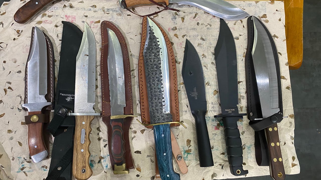 Bowie Knife Selection Affordability