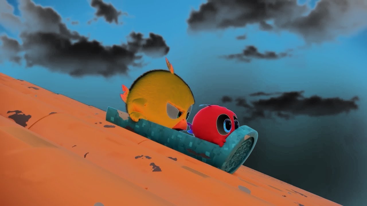 Chicky Slides on the Chinese Palace Roof 🏯🐥😆 (Sponsored By: Klasky Csupo 2001 Effects)