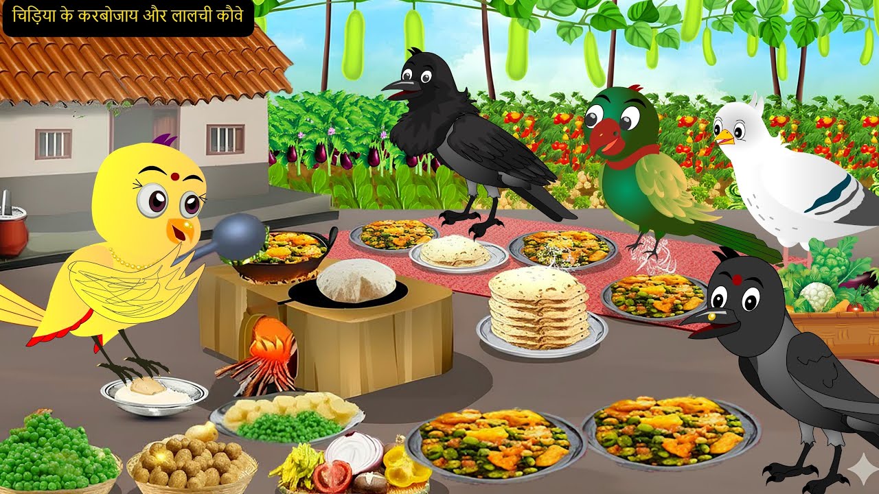 कार्टून | NEW Episode Rano Chidiya Wala Cartoon| NEW Chidiya Hindi Cartoon |Tuni Chidiya Ki Kahaniya