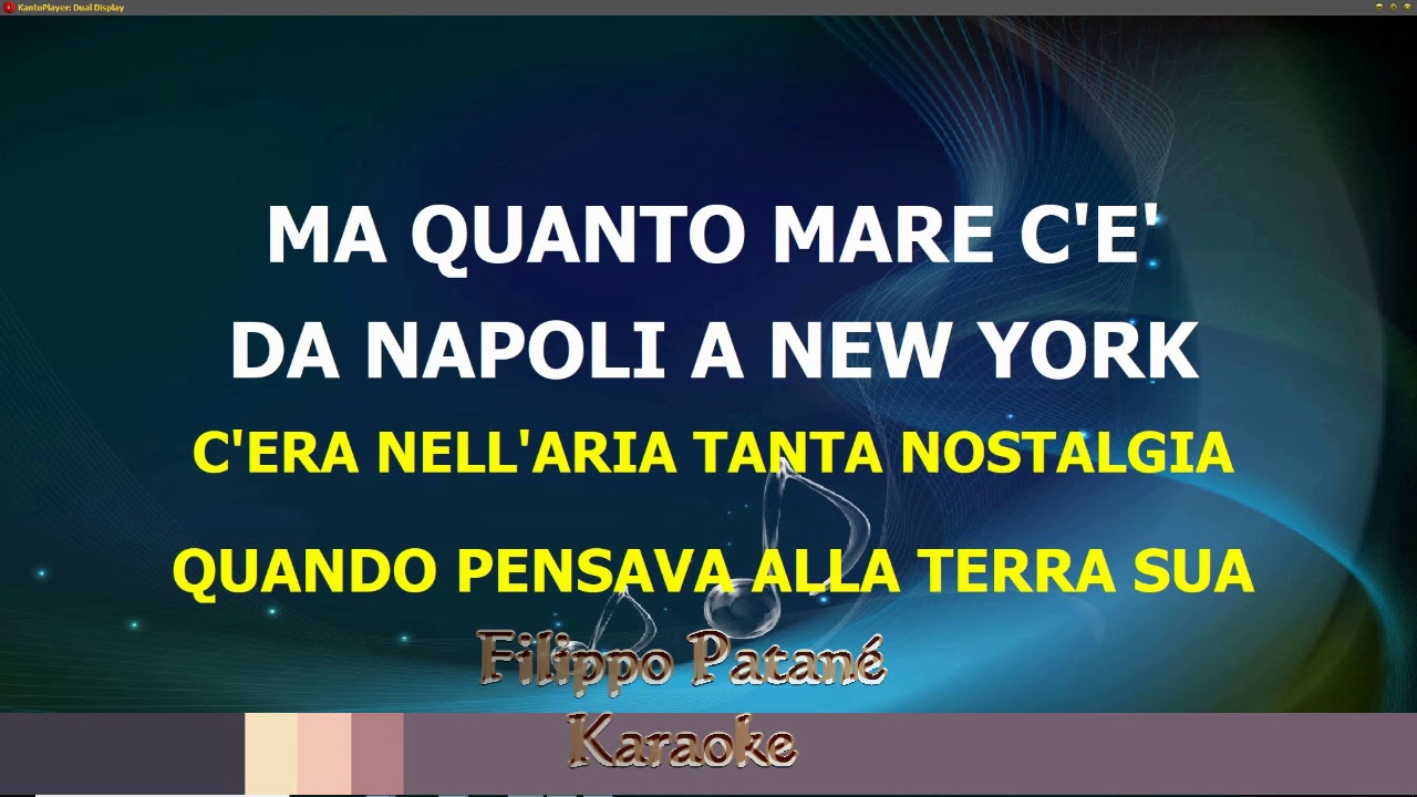 Roberto Polisano - Da Napoli a New York-karaoke