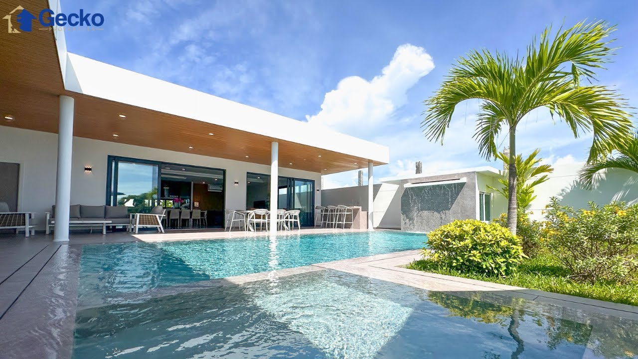 Дом с 3 спальнями в комплексе Makok Hill Villas, Хуай Яй, Паттайя, на продажу. Цена 21,9 млн тайс...