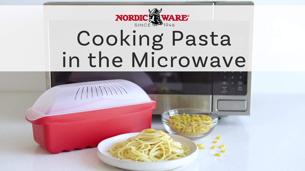 How to Cook Pasta in the Microwave | Nordic Ware Pasta Cooker