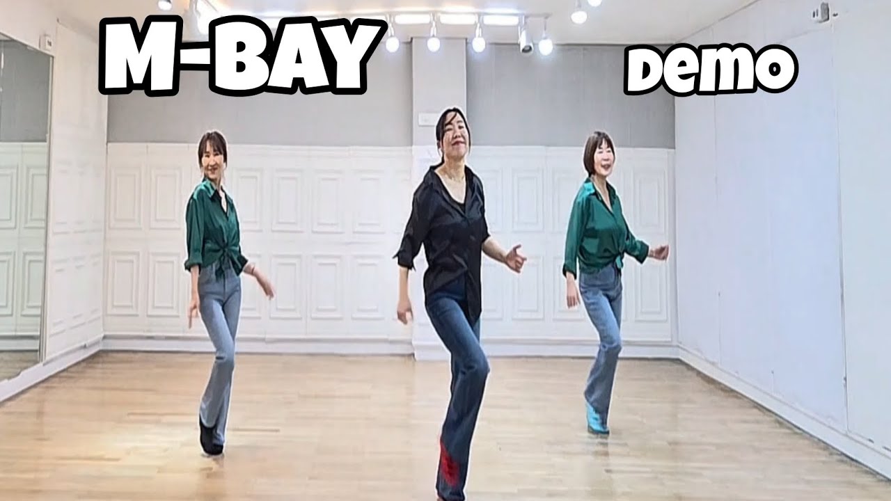 M-Bay - Линейный танец (демонстрация) | Для продолжающих