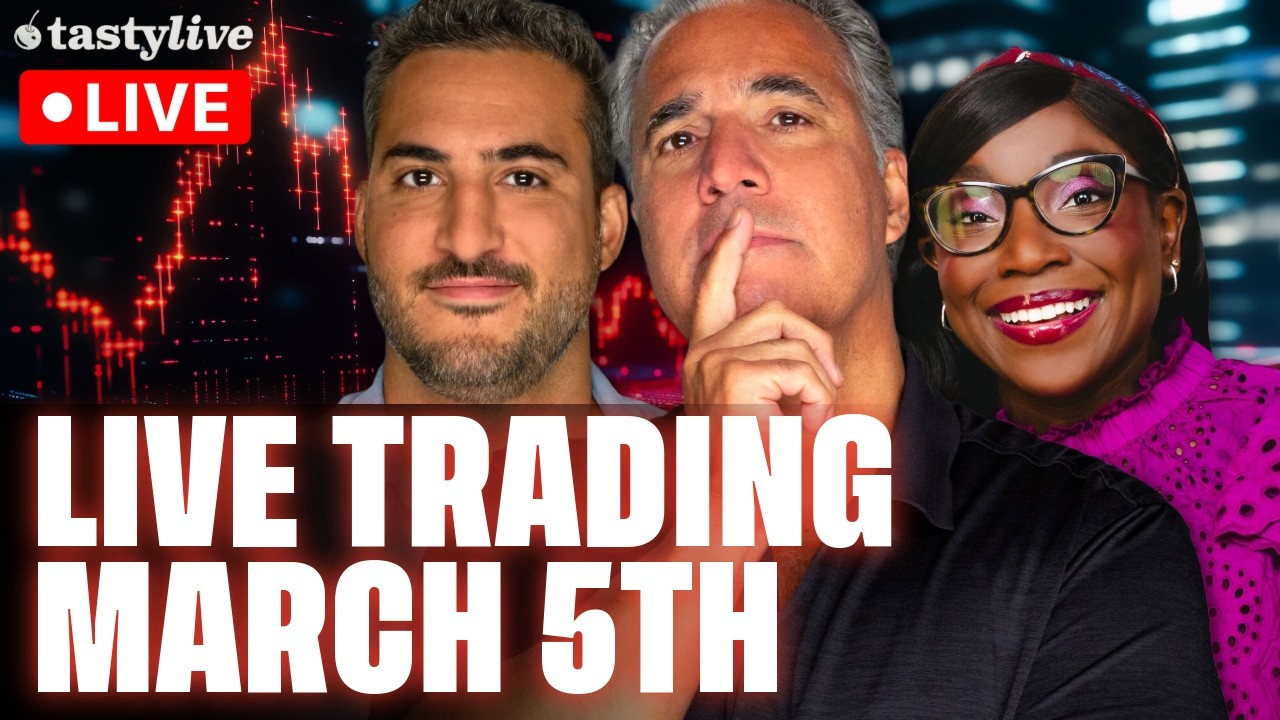 March 5th, 2026 LIVE Stocks, Options & Futures Trading with Pros!(Market Open, Last Call & More)