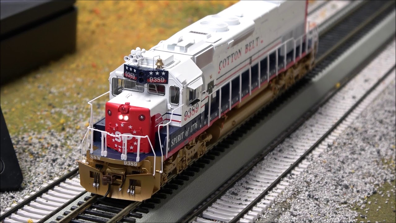 Review: Athearn SD45T-2 Tunnel Motors in HO Scale w/DCC & Economi Sound!