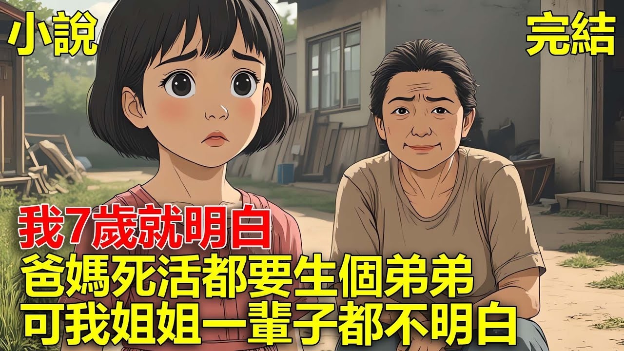 我家兩姐妹加一個弟弟，所有人都說我家生的孩子剛剛好，我7歲就明白了其中的道理，可我姐姐一輩子都不明白！
