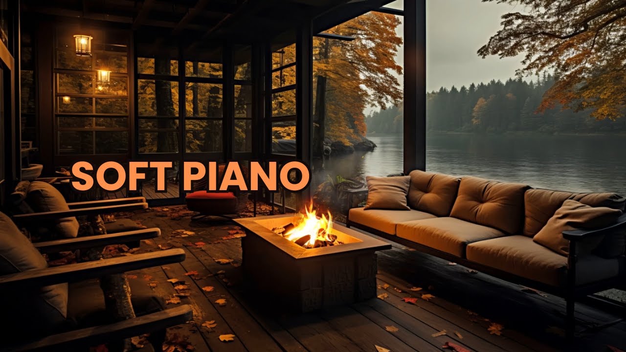 Soft Piano Music by the Lake | Calm Melodies for Relaxation, Focus & Peaceful Moments