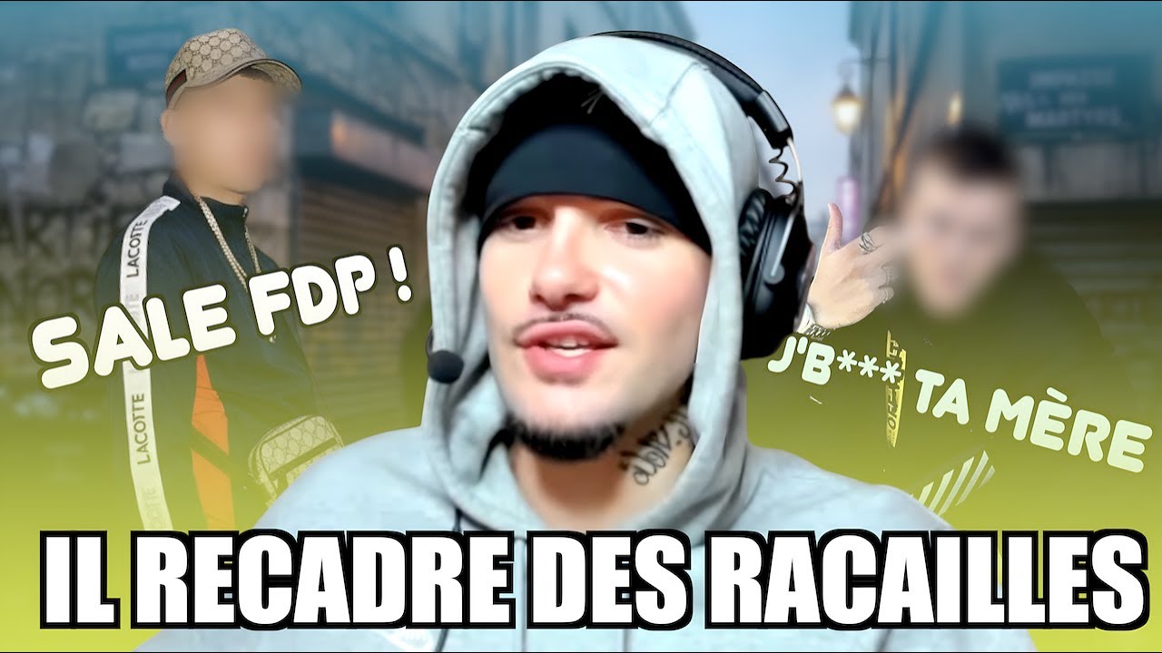 Il recadre des racailles en direct - Wesh wesh en PLS (HUGO TOURNIER)