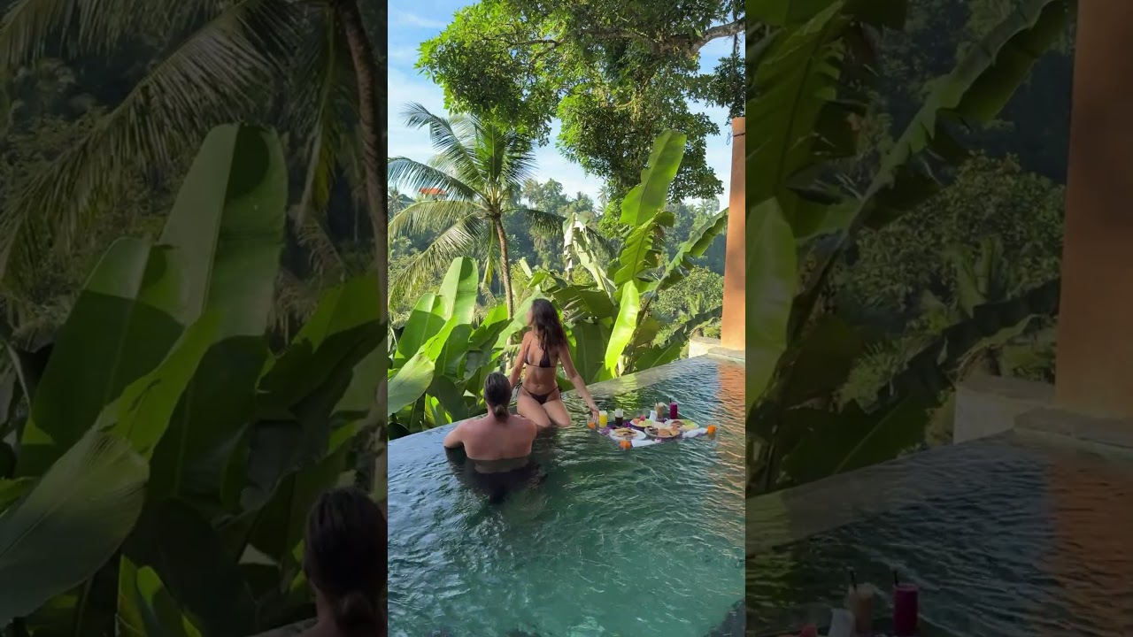 Romantic Escape in Ubud with Floating Breakfast