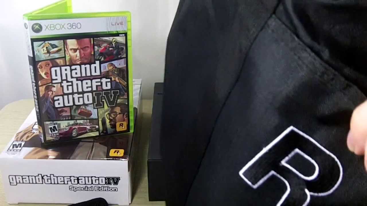 Grand Theft Auto IV Special Edition Retro Unboxing