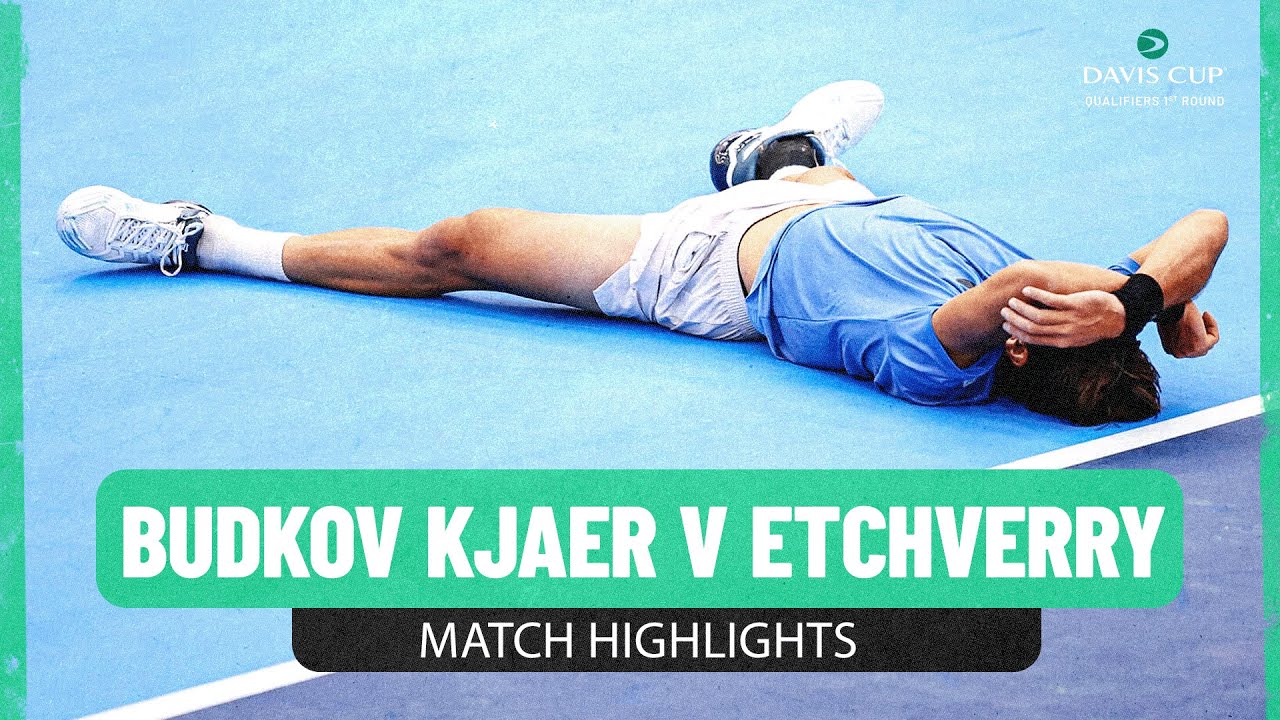 Nicolai Budkov Kjaer v Tomas Martin Etcheverry | Norway v Argentina | 2025 Davis Cup Match Higlights