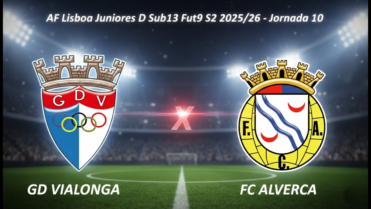 AF Lisboa Juniores D Sub13 Fut9 S2 2025/26 - Campeonato  - Jornada 10