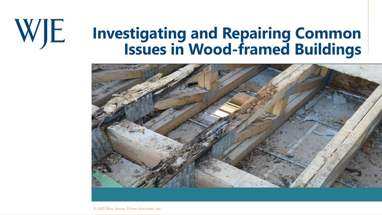 Investigating and Repairing Common Issues in Wood-Framed Buildings