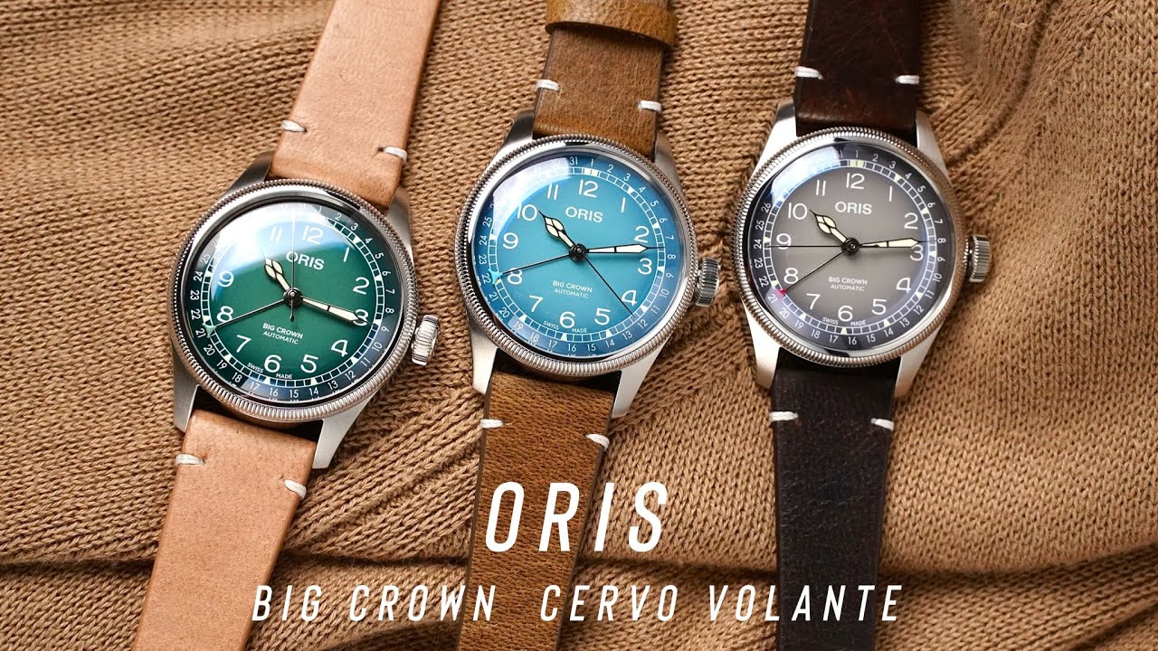 ORIS Big Crown再添新配色Oris X Cervo Volante永續鹿皮聯名腕錶/鹿皮錶帶