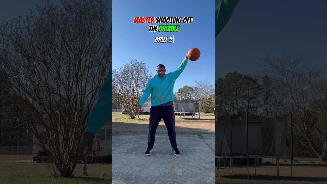 Shoot off the dribble with ease #hooping #basketballhoops #motivation #hooplovers #basketball