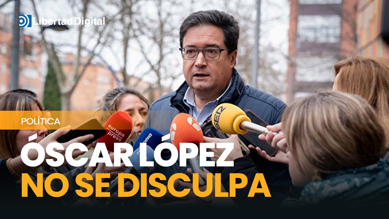 Óscar López no se disculpa y se ratifica en sus críticas al fallecido Lambán