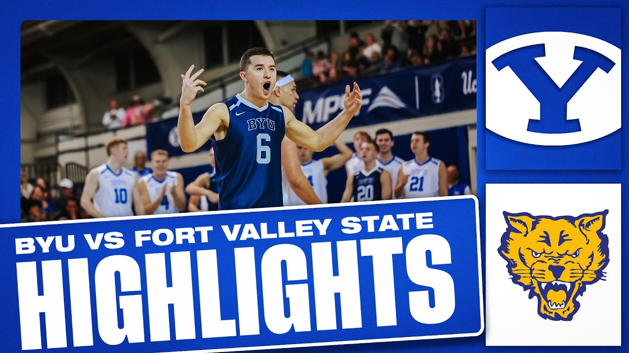 BYU Men's Volleyball vs Fort Valley State - Game 1 || Full Game Highlights (2026)