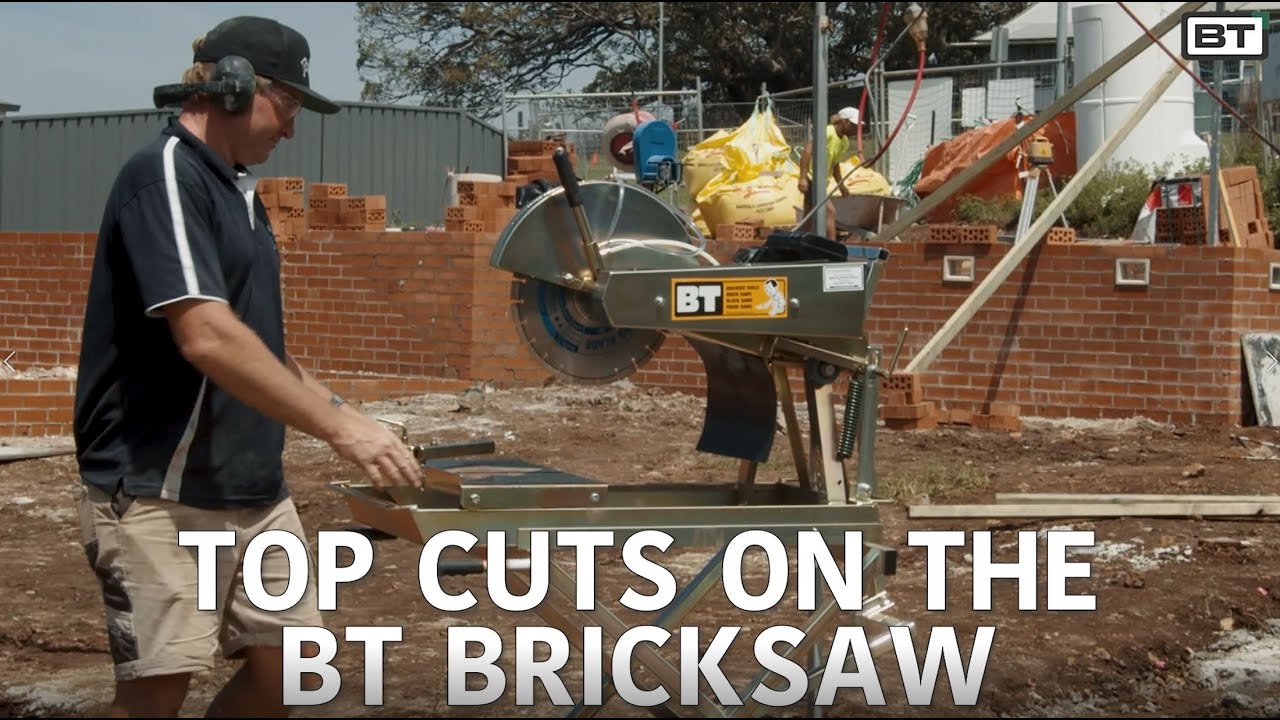 Top Cuts on a BT Bricksaw!