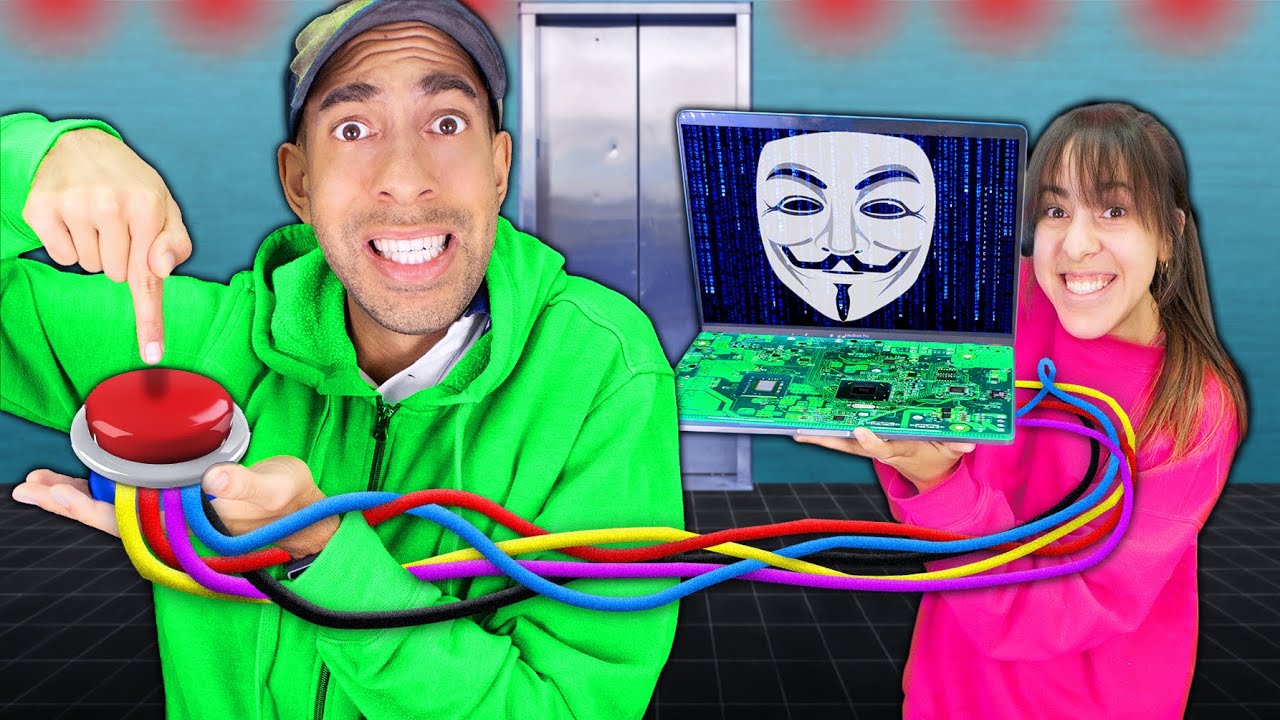 We Hacked the 24 Hour Safe House to Escape! *TRAPPED IN MYSTERY LOCATION at 3AM* Sis vs. Bro