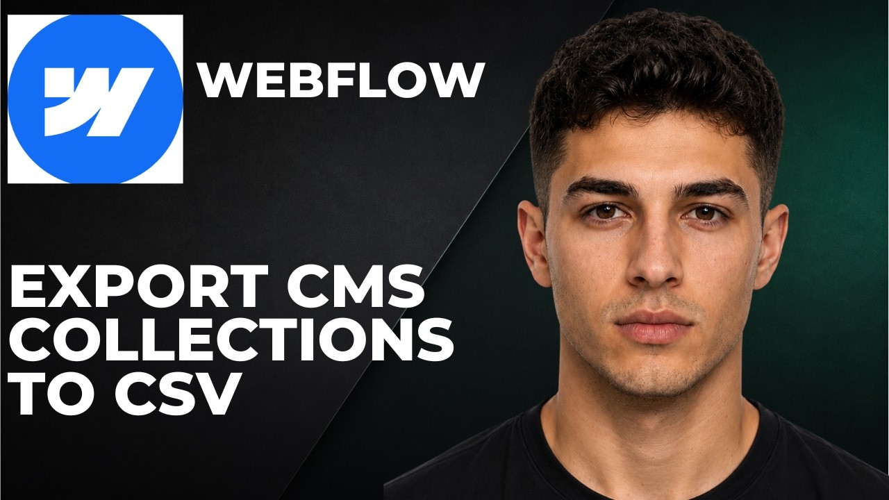 Webflow: Как экспортировать коллекции CMS в CSV (пошаговое руководство для начинающих 2026)