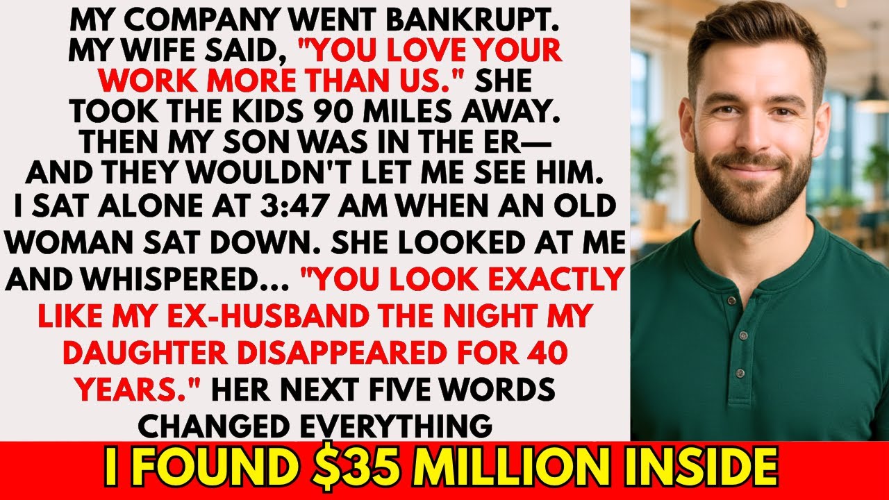 At 3AM in a Hospital, an Old Woman Who Lost Her Daughter 40 Years Ago Said 5 Words That Saved My ...