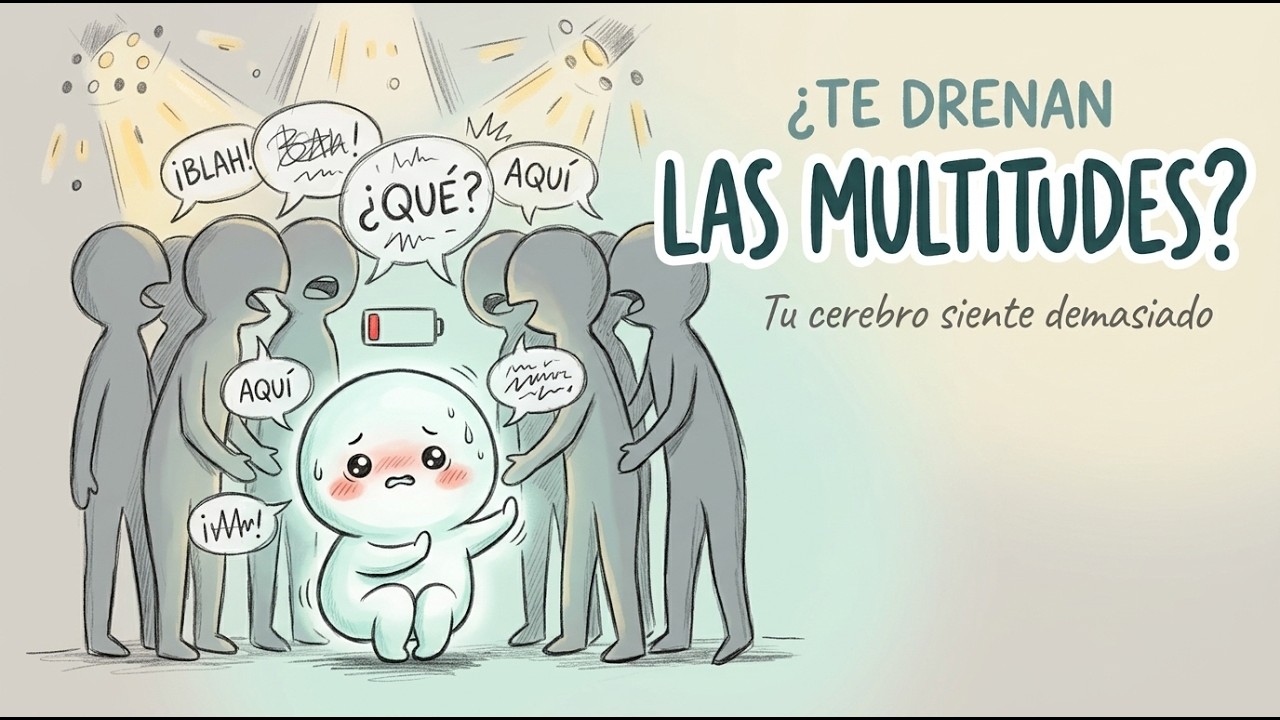 EVITAS MULTITUDES ? ESTO ES LO QUE DICE LA PSICOLOGIA (NO ES FOBIA SOCIAL)