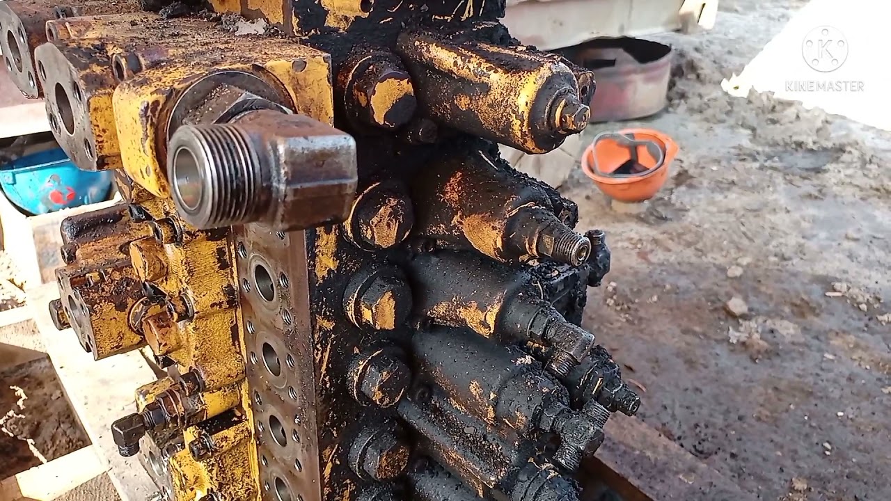 penjelasan nama2 dan fungsi component pada control Valve Komatsu lengkap, simak videonya😊