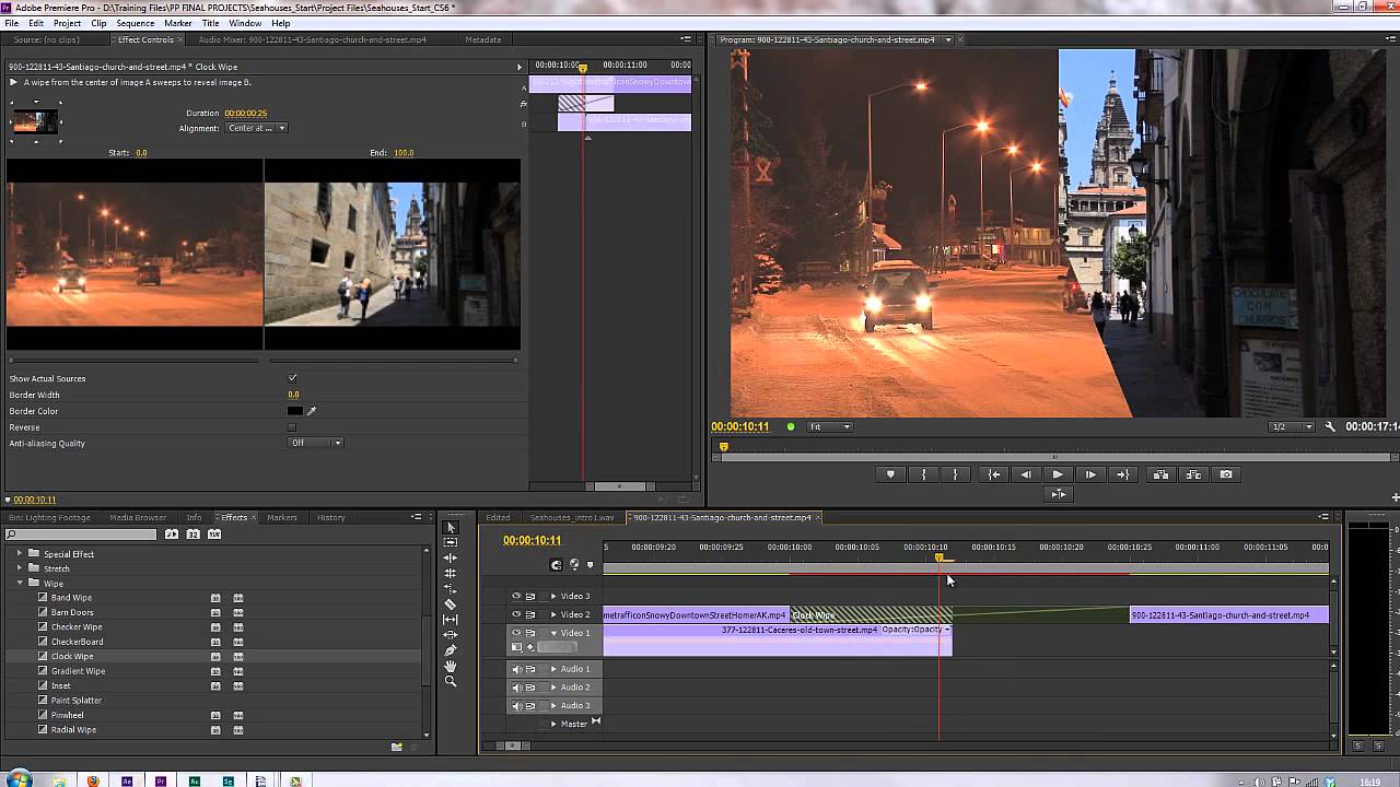 Premiere Pro CS6 Techniques: 102 Video Transitions