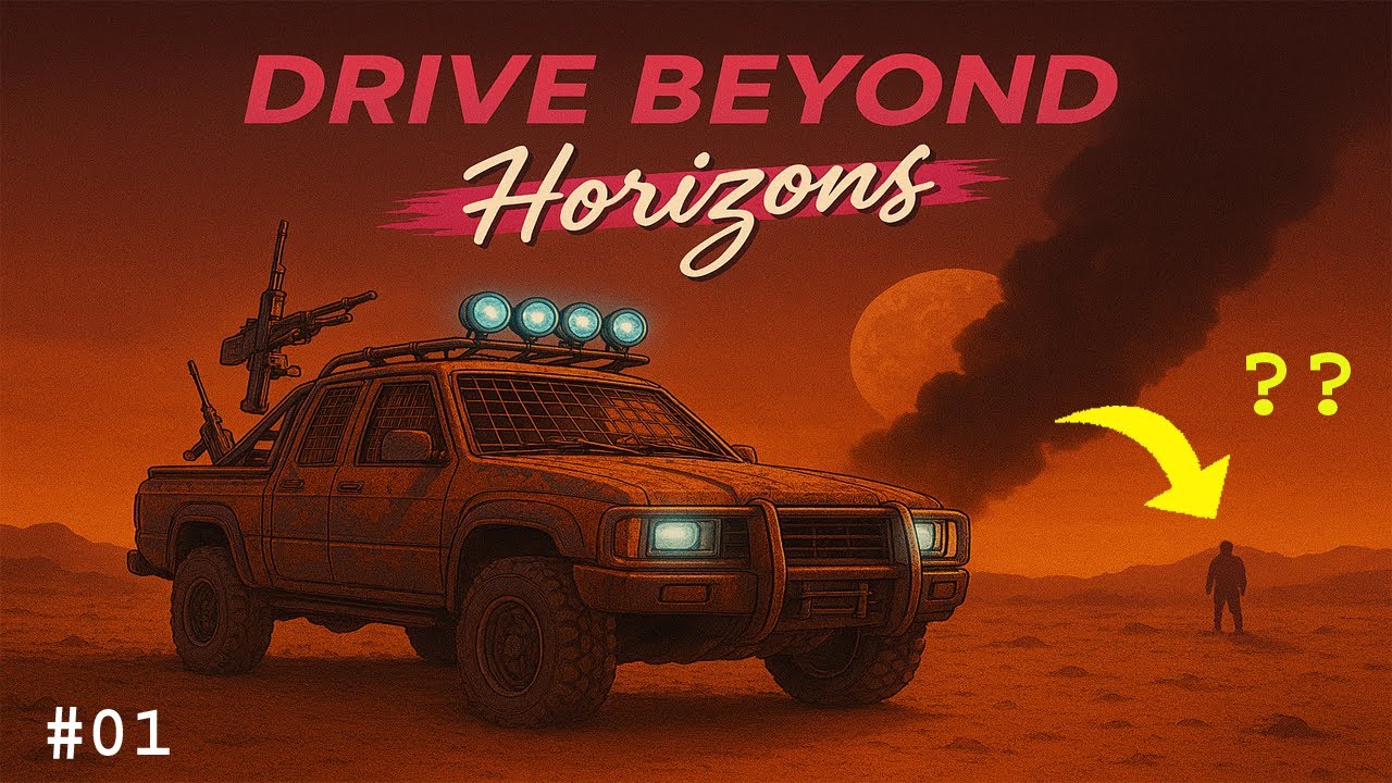 BUILDING MY OWN CAR IN DESERT | DRIVE BEYOND HORIZONS Gameplay Hindi | EP - 01 | #ultimateplayz