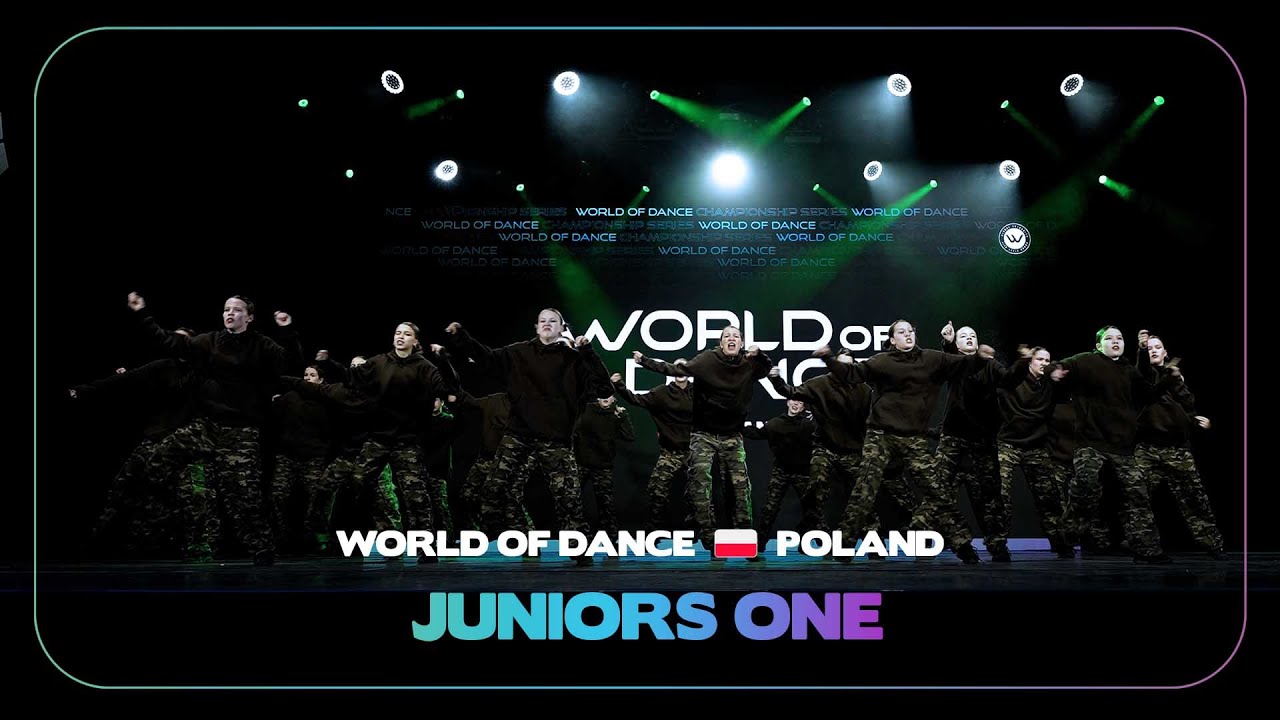 Juniorzy Jeden | Drużyna Junior&oacute;w Dywizja I World of Dance Krak&oacute;w 2024 #WODPL24