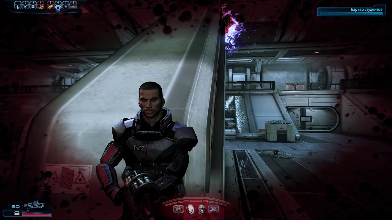 Mass Effect 3: Insanity Best Gameplay - Vanguard. Grissom Academy