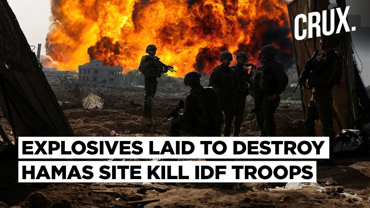 IDF Soldiers Killed By Explosives Laid To Destroy Hamas Site | Gaza Ceasefire Will Benefit&nbsp;Hamas:&nbsp;US