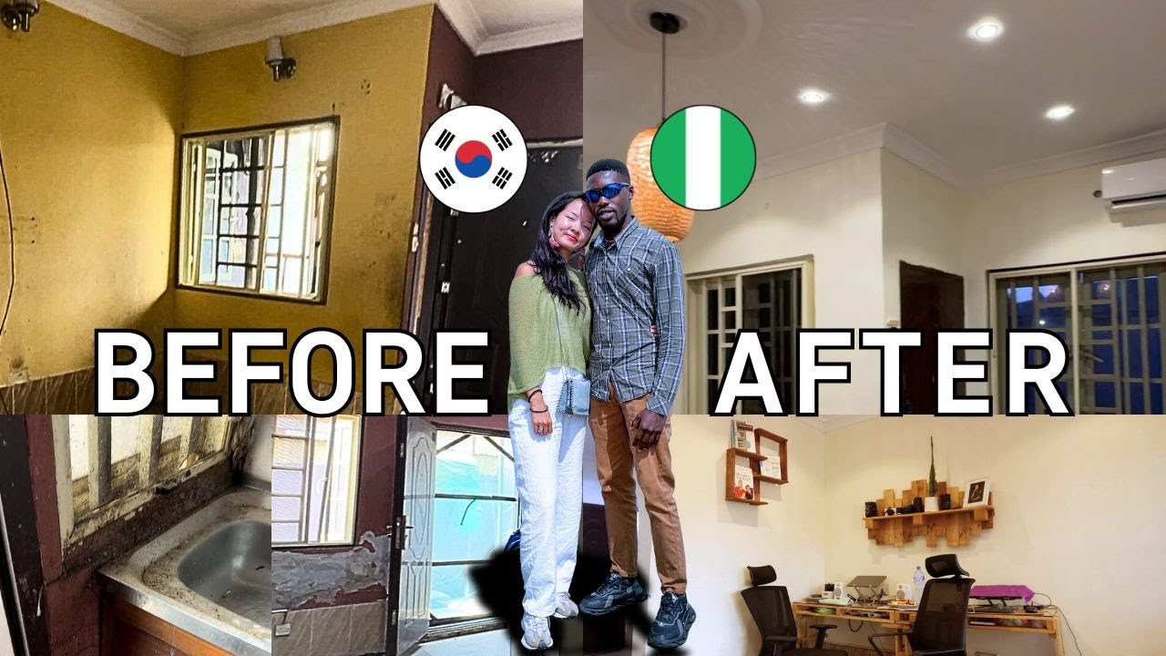 Extreme home makeover with low budget 💸🏡🇳🇬 | Life in Nigeria