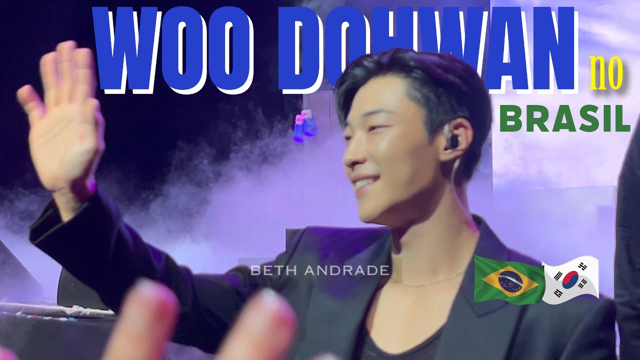 WOO DOHWAN no Brasil fanmeeting completo | Woonder night with Woo Dohwan 💙🇰🇷🇧🇷