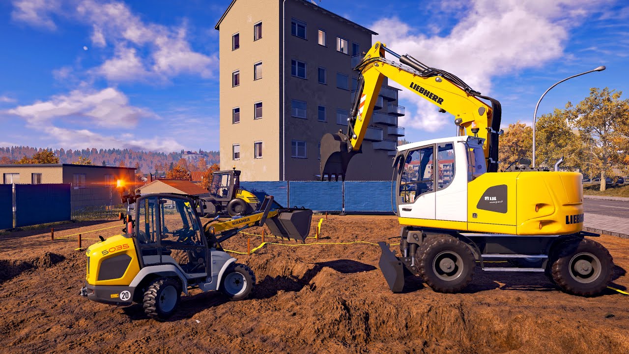 New Construction Simulator 2022 - Single-Family House (1/2) - Germany Map 042 - Bau-Simulator