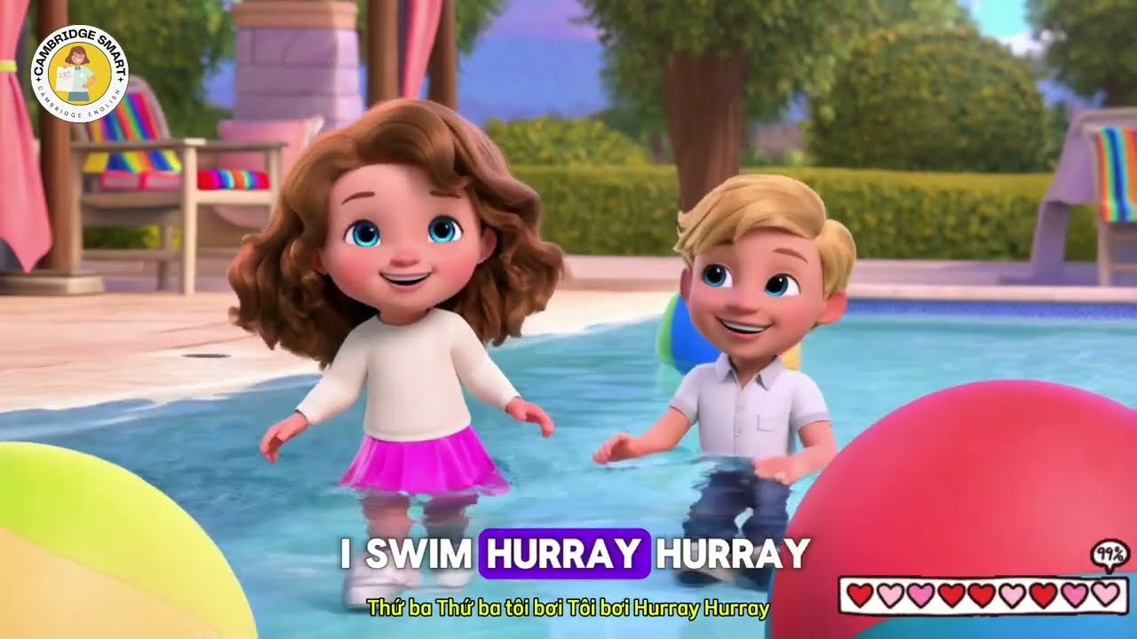 E2 DAYS OF THE WEEK SONG FOR KIDS- CAMBRIDGE SMART