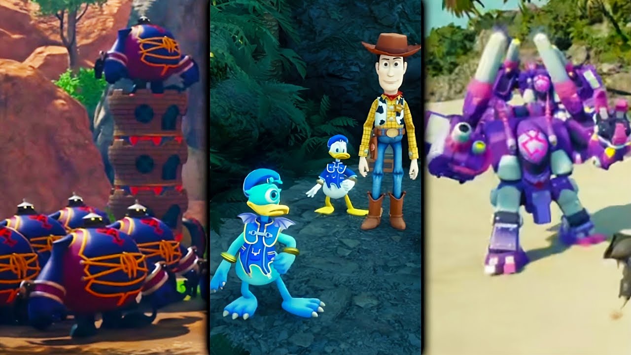 Kingdom Hearts 3 But The BOSSES ARE RANDOM