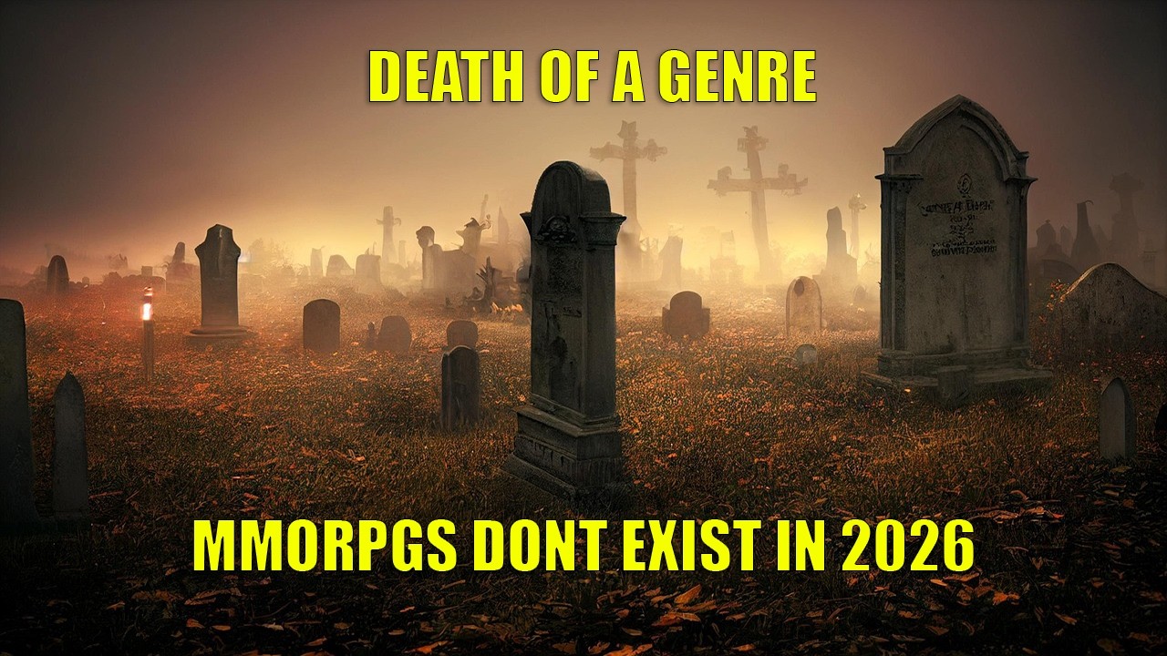 MMORPG больше не существуют &mdash; жанр умер много лет назад