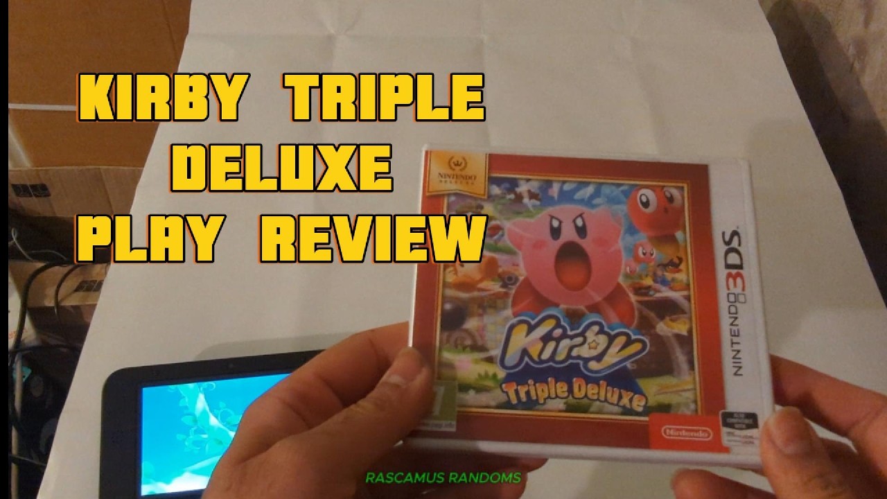 KIRBY TRIPLE DELUXE ATTEMPTED GAMEPLAY WITH COMMENTARY  & REVIEW ON NINTENDO 3DS