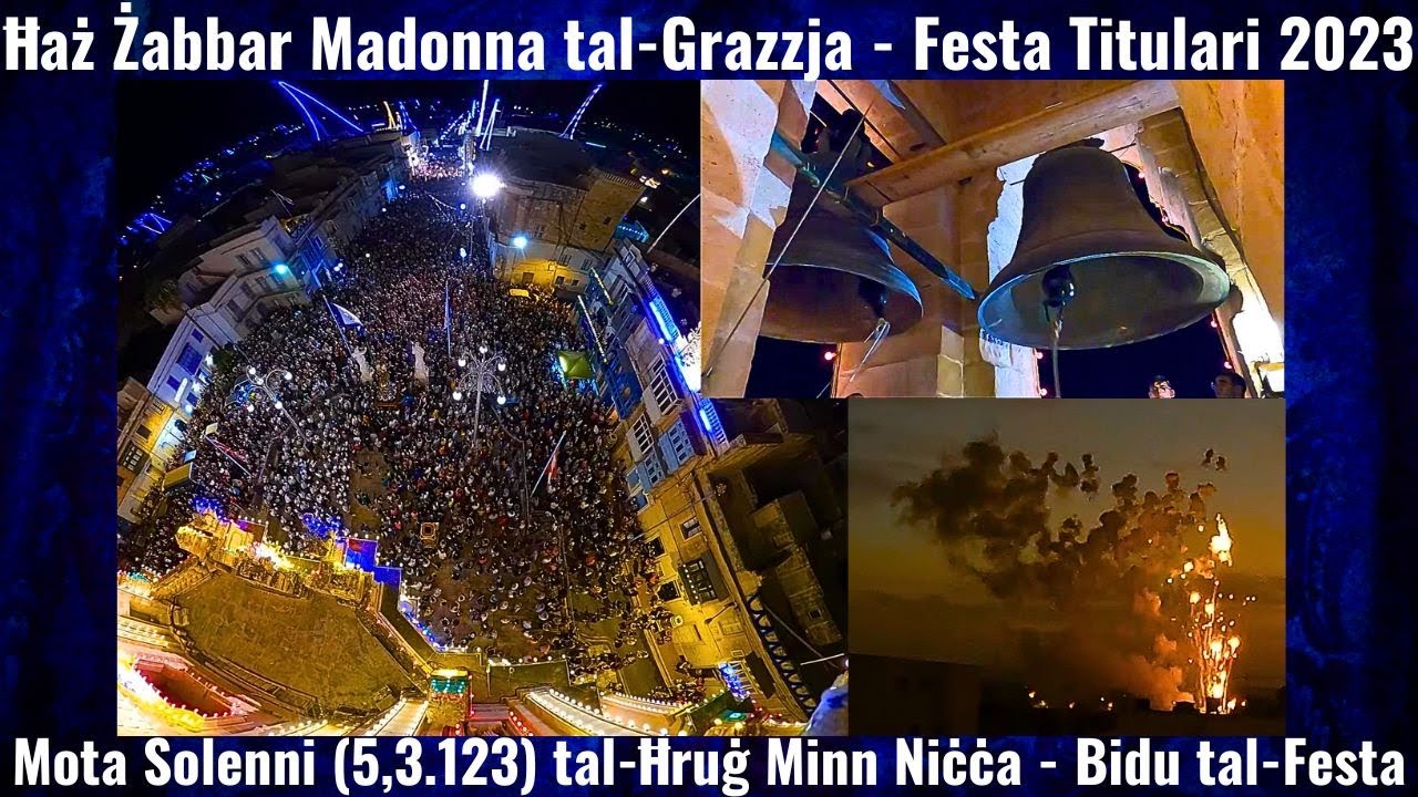 Ħ𝐫𝐮ġ 𝐌𝐢𝐧𝐧 𝐍𝐢ċċ𝐚 (𝟐𝟎𝟐𝟑 - 𝟓,𝟒,𝟑,𝟐,𝟏) / Ħ𝐚ż Ż𝐚𝐛𝐛𝐚𝐫 𝐌𝐚𝐝𝐨𝐧𝐧𝐚 𝐭𝐚𝐥-𝐆𝐫𝐚𝐳𝐳𝐣𝐚 / 𝐅𝐞𝐬𝐭𝐚 𝐓𝐢𝐭𝐮𝐥𝐚𝐫𝐢 / 𝟓 𝐐𝐧𝐢𝐞𝐩𝐞𝐧