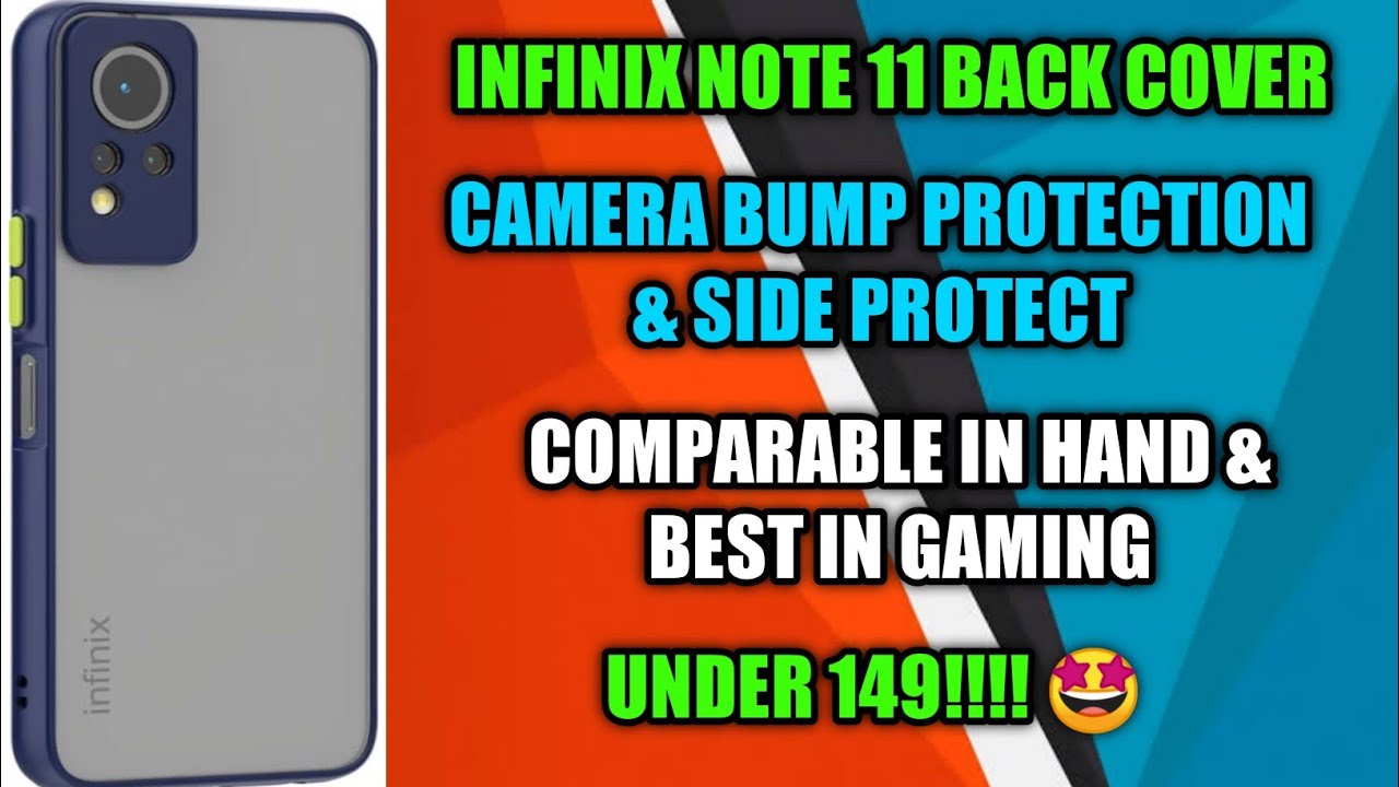 TOP 4 : infinix Note 11 back cover under 149 🔥| Comparable in hand & best for Gaming 🤩🤩