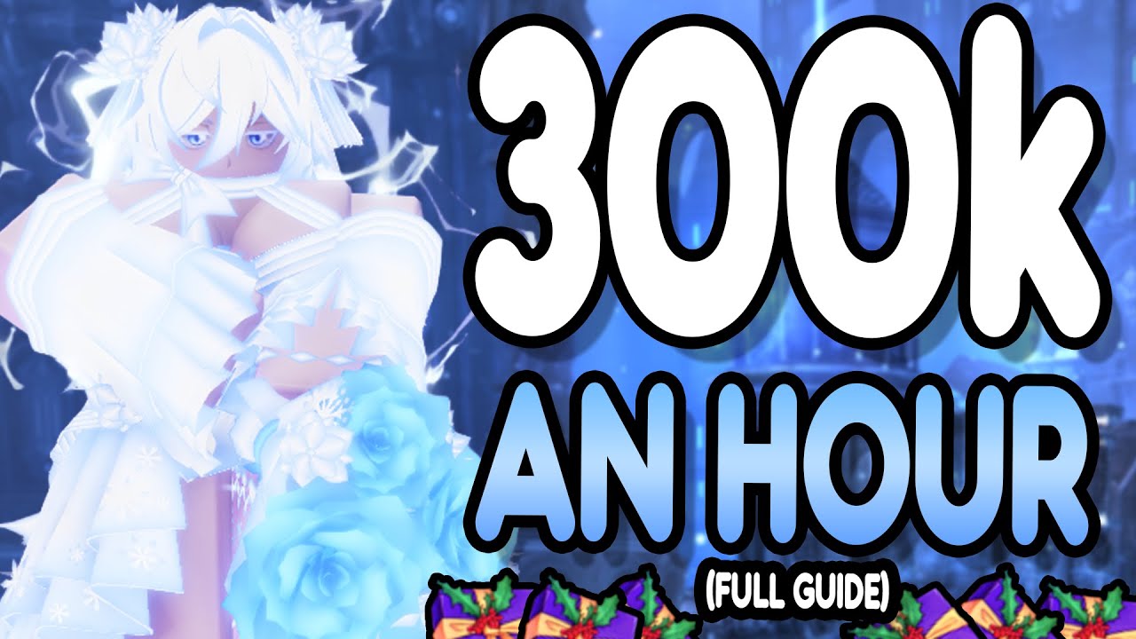 BEST WINTER MODE GUIDE - Farm 300k Winter Presents An HOUR In Anime Vanguards Winter Update!